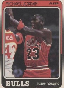fleer michael jordan 1989