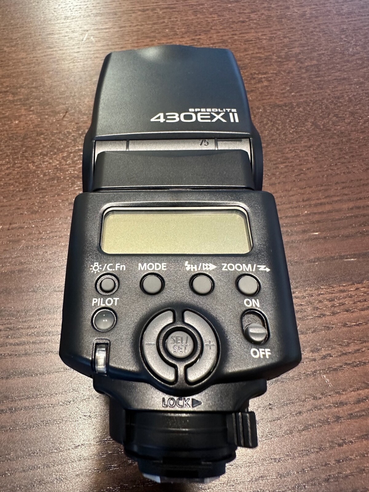 Canon Flash Speedlite 430EX II w/ case and manual Excellent