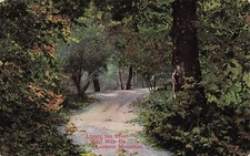 Los Angeles California Lookout Mountain Walk to Air Force Station Postcard F10