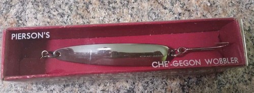 Vintage Piersons "Che'Gegon" Wobbler Fishing Lure & Box NEW - Picture 5 of 5
