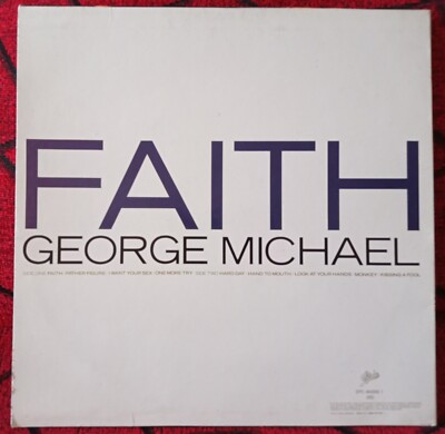 【中古】e Michael Faith レコード　LP GEORGE MICHAEL ** Faith ** ORIGINAL 1987 Spain LP w/ INSERTS