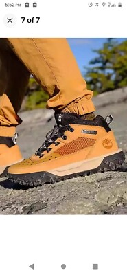 Men's GreenStride  Motion 6 Mid Hiker Super OX Wheat # 10 New W/ Box