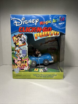 Veo Disney Magic Artist Click-N-Go Photo Web Cam - NEW In Sealed Box