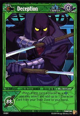 Deception - Turtles Unleashed - Teenage Mutant Ninja Turtle TCG - Picture 1 of 1