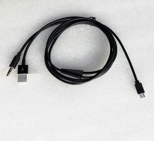 Car AUX Charger Micro 5pin To 3.5mm Stereo Audio USB Cable for Samsung Galaxy S4 - Picture 3 of 4
