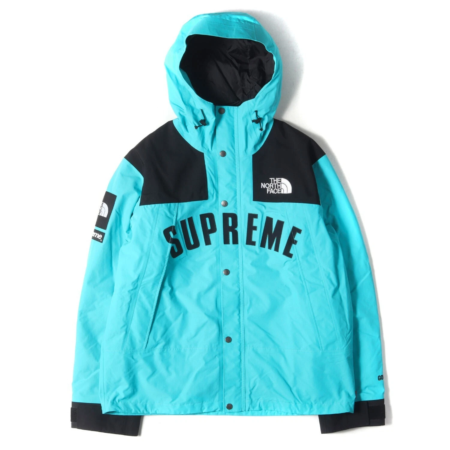 Parka de montagne Supreme X THE NORTH FACE 19SS logo arc NP11901I bleu taille L