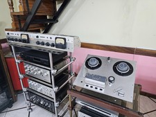 Teac Td-321 Reel To Reel With Its Two Original Amplifiers Untested