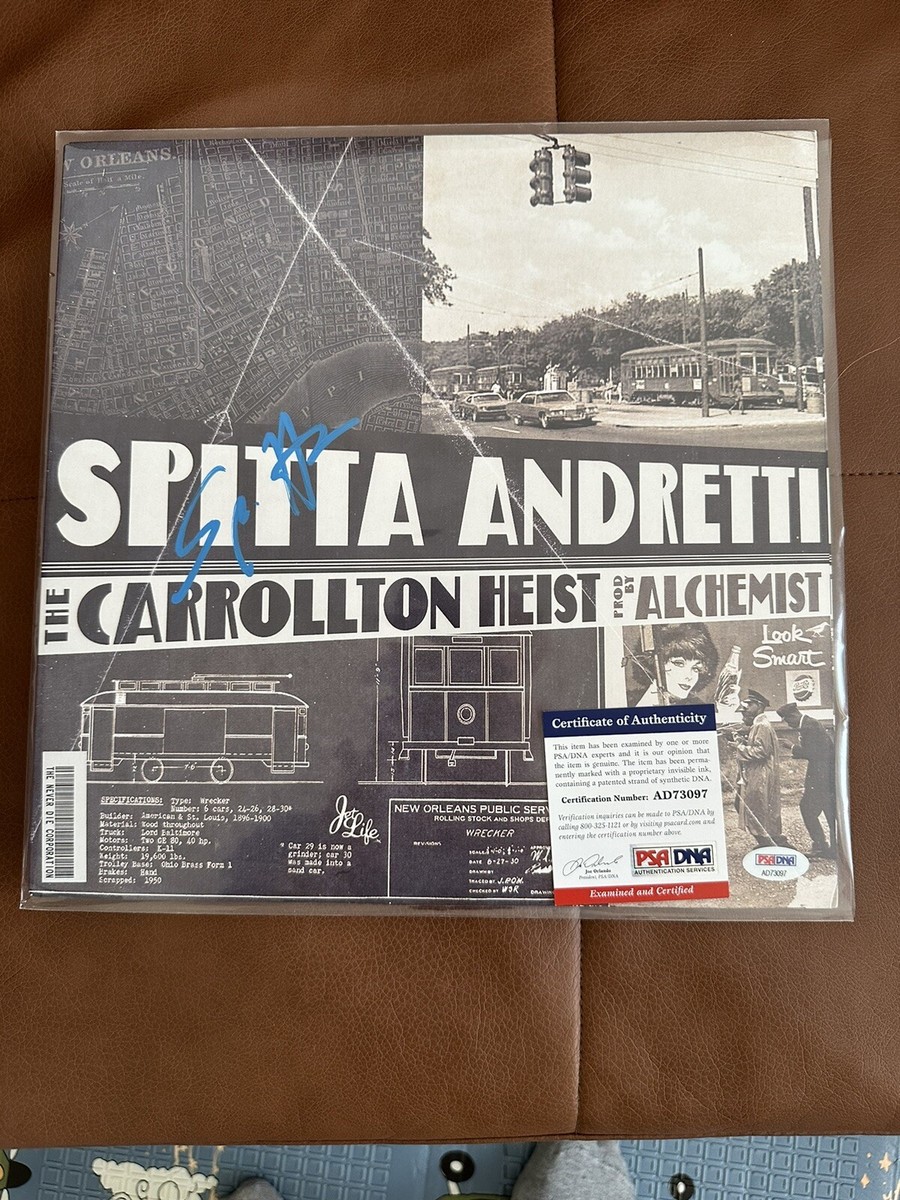 洋楽 Spitta Andretti The Carrollton Heist LP Spitta Andretti Prod By Alchemist / The Carrollton Heist
