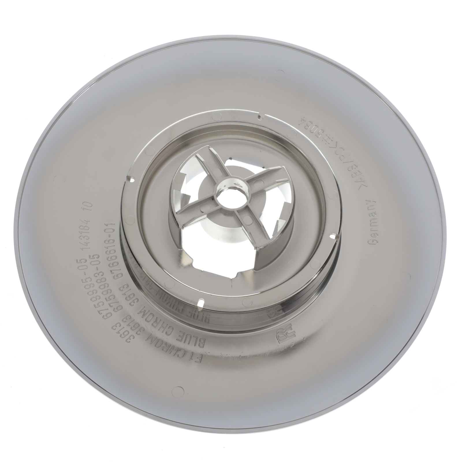 GENUINE ROLLS ROYCE NLA Silver Chrome Plated Hub Cap OEM NEW 36-13-6-766-616