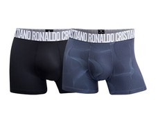 Cristiano Ronaldo CR7 2-Pack Boxer Briefs Blue-Wave Men's Underwear 8502-49-423