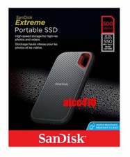 Sandisk Extreme Portable SSD 500GB Solid State Drive Type-C SDSSDE60-500G AU