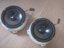 Hyundai Sonata RH LH Stock Front Door Speakers / Mounts 96 97 98 Used OEM