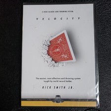 Velocity : High-Caliber Card Throwing System-DVD-Rick Smith Jr.-new, sealed