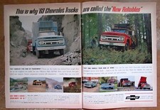 1963 Chevy C60 Heavy Duty Truck Original Color Ad
