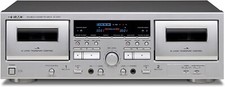 TEAC Double Cassette Deck W-1200 SILVER Japan Domestic genuine products New