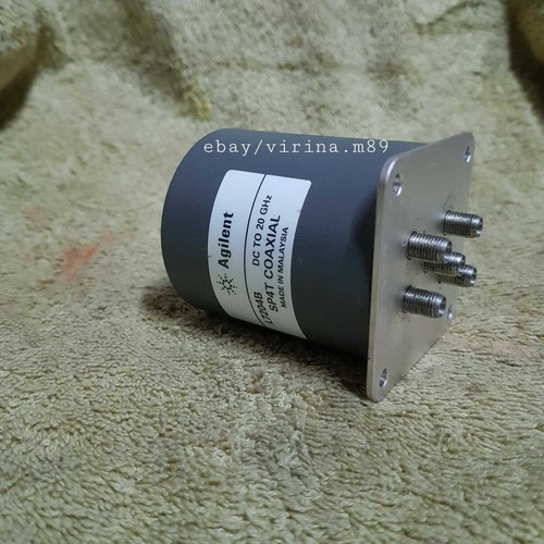 Multiport Coaxial Switch SP4T Agilent L7204B - DC to 20 GHz - Picture 5 of 8
