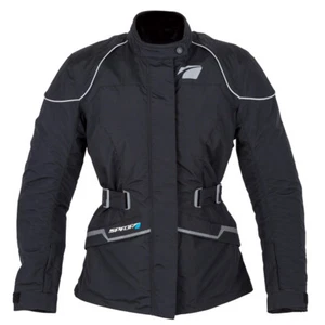 Spada Anna WP Waterproof Ladies Textile Motorcycle Jacket Black All Sizes