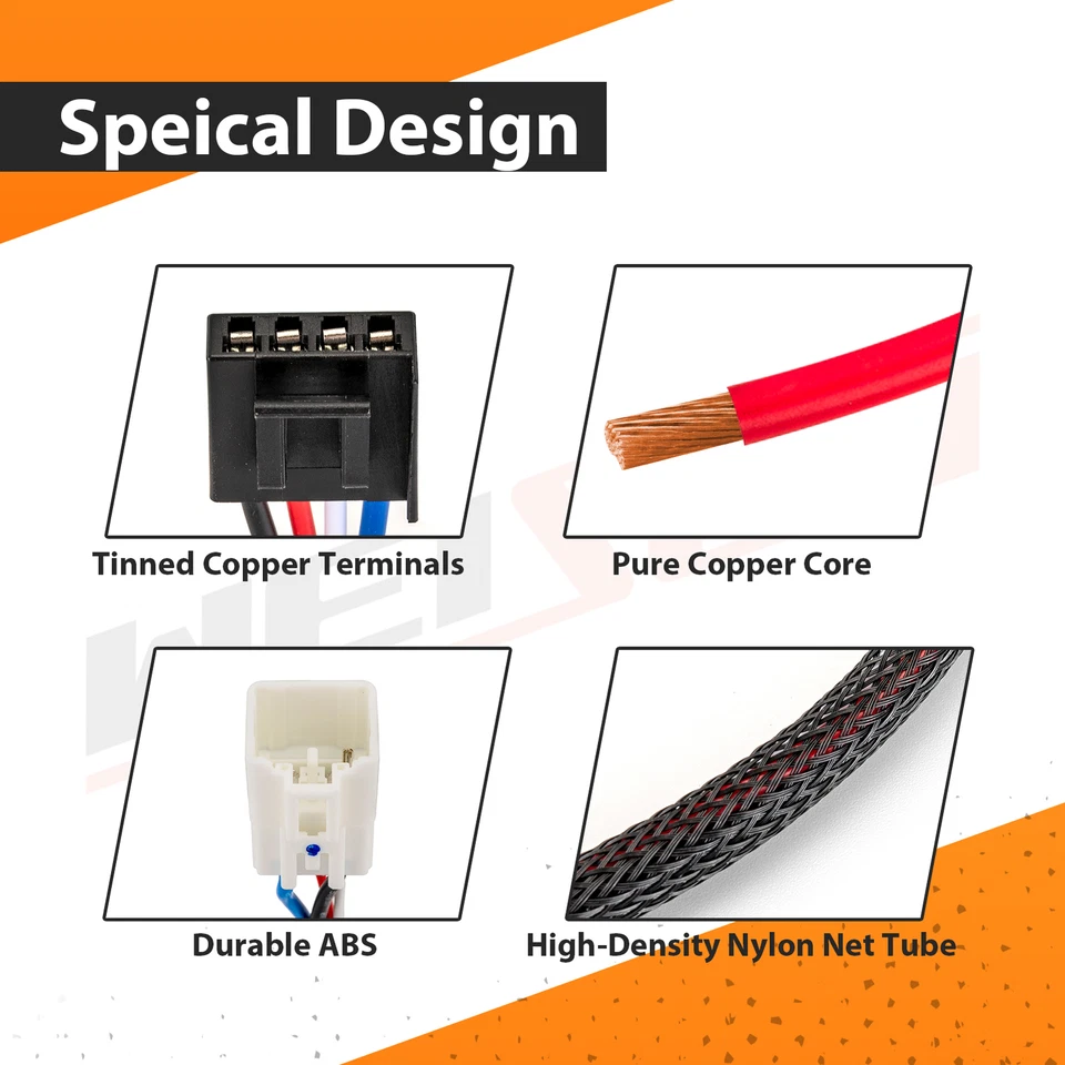 Enchufe arnés de cables controlador de frenos para Toyota Sequoia 2003-2021 2022 2023 2024 Foto 4 de 4