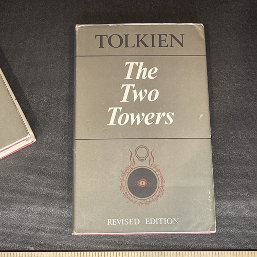 Vintage Lord of the Rings Book Trilogy Second Edition 4th Impression Unclipped - Picture 7 of 21