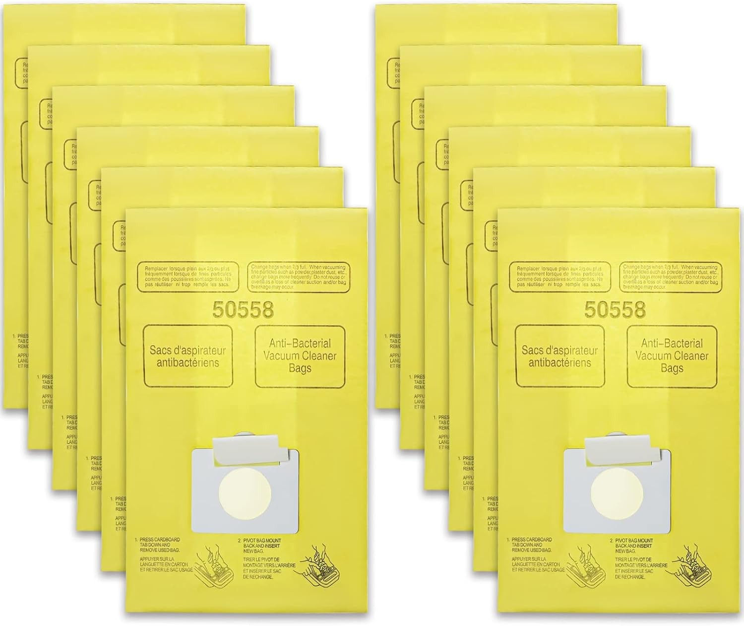 Kenmore Canister Vacuum Bags Replacement for Models 5055 50557 50558 C/Q Series