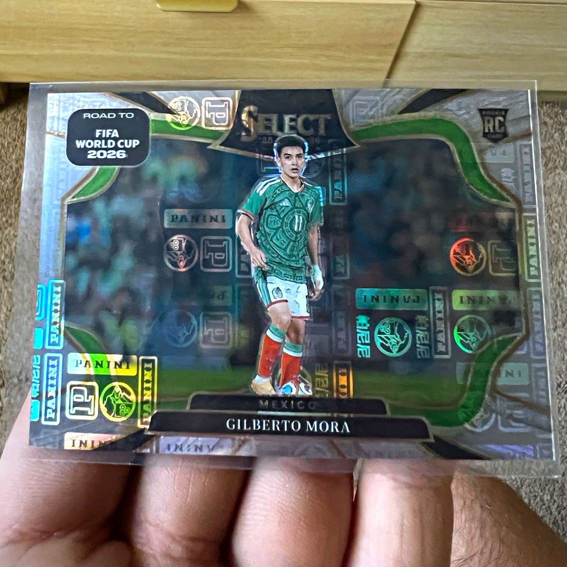 Panini 25-26 Select Road to FIFA WC 2026 Gilberto Mora RC Prizm #217 /61