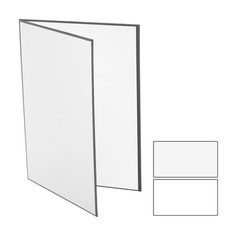 17"x11" Light Reflector 2 in 1 Photography Reflectors Cardboard