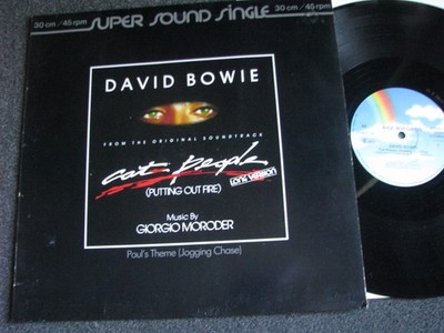 David Bowie-Cat People 12''  Maxi LP-1982 Germany-MCA Records-600 536