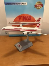 Inflight 1:200 767-300ER TWA N691LF w/Stand