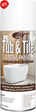 Tub and Tile Spray Paint White Gloss for Ceramic Porcelain Fiberglass Bath - US