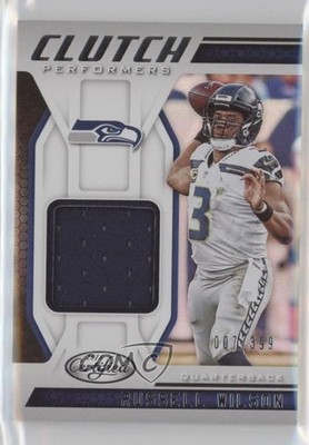2018 Certified Clutch Performers 7/399 Russell Wilson #CP-RW 0vk6