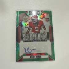 2025 Panini Prizm Draft Picks Sensational Signatures Auto Kelee Ringo SS-79