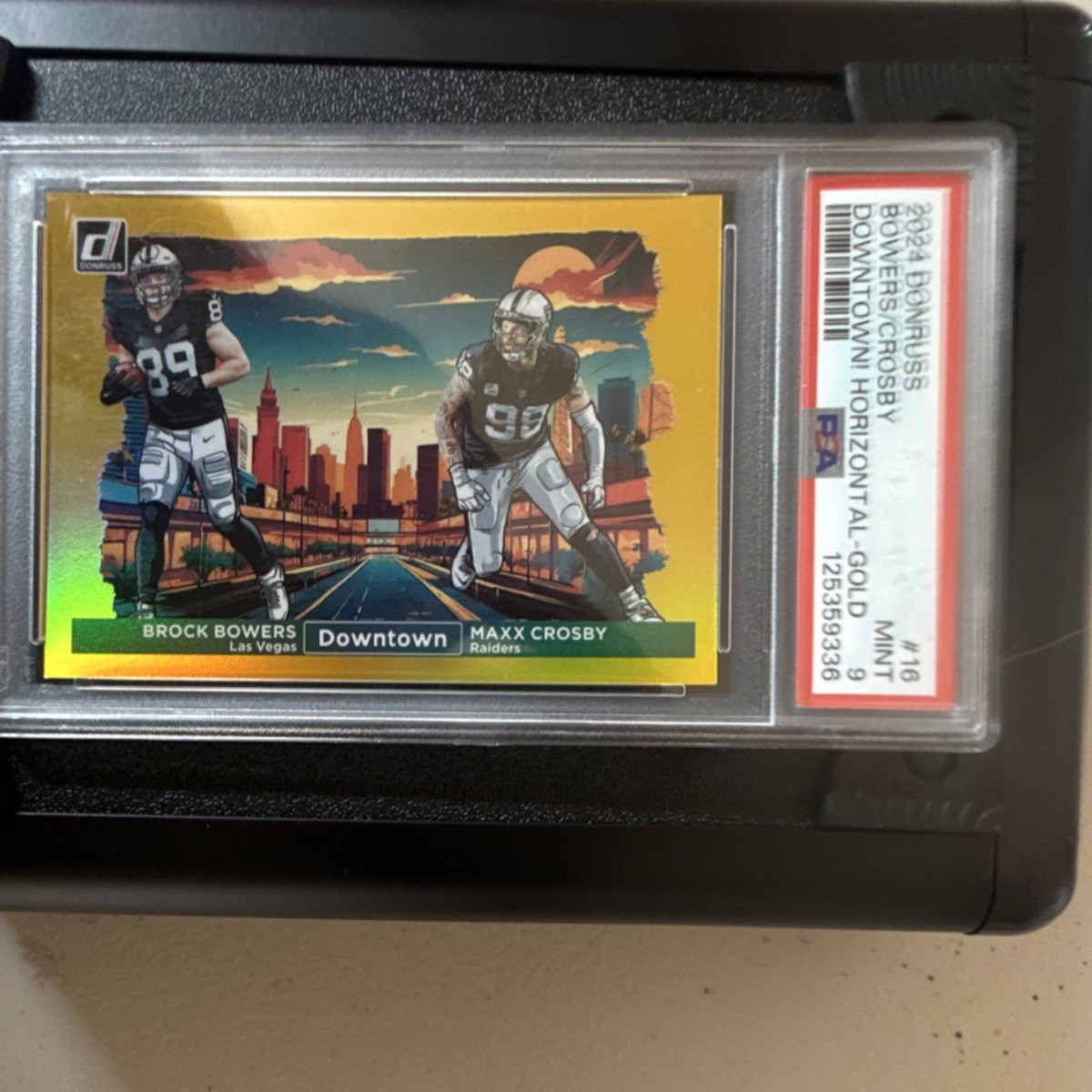 ダウンタウン・ロッカーズ 2024 Panini Donruss - Horizontal Downtown! Brock Bowers, Maxx