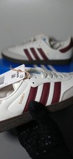 Adidas Sambas brown colourway and white stripes in size UK 6.5 Unisex