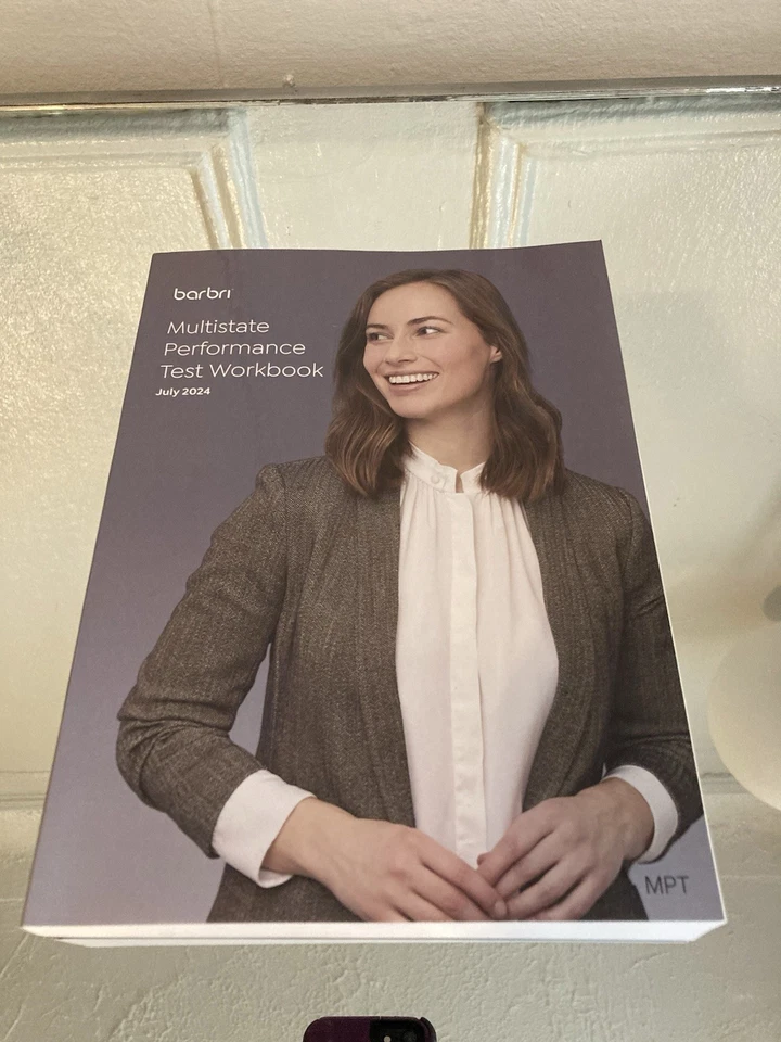 Barbri Multistate Performance Test Workbook July 2024 - Image 2 of 4