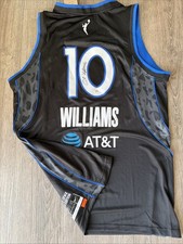 Courtney Williams Minnesota Lynx Autograph Signed Jersey! Psa Coa 