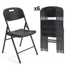 Klappstuhl Set bis 150kg belastbar faltbar stabil Gartenstuhl Balkon Terrasse