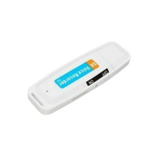Digital Audio USB Disk Voice Recorder Pen Micro SD TF Card Slot For Win 10 8/XP