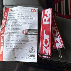 Vintage Razor Scooter Shoulder Strap.  Never Used.