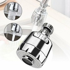 360  Kitchen Tap Head Water Saving Faucet Extender Sprayer Sink Spray Aerator