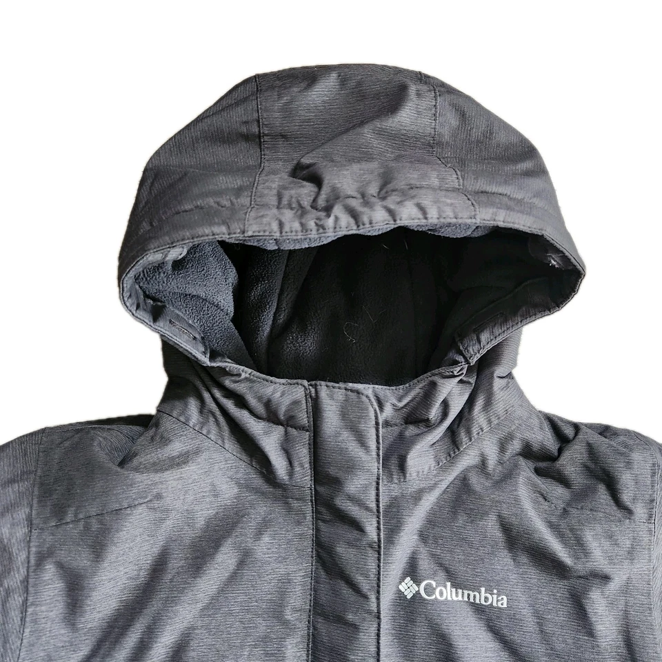 Columbia Girls Lg 14/16 Puffer Hooded Jacket Water Resistant Omni Heat - Image 4 of 4