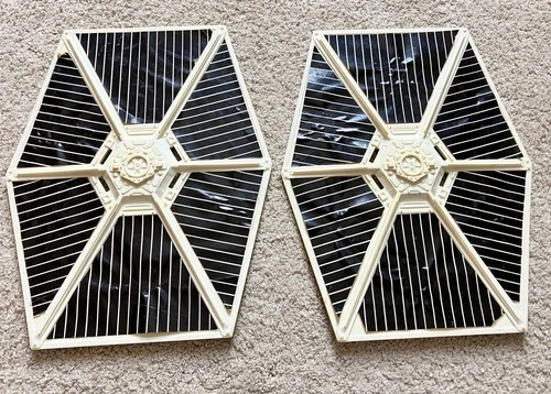 Vintage Star Wats 1978 Kenner Imperial TIE Fighter Original Wing Set