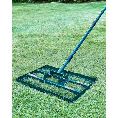 Rasen Nivellierungsrechen, 43 x 25 cm Lawn Leveling Rake, Rasen Sanden Harke ...