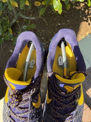 🔥RESTORED🔥Nike Zoom Kobe 6 'Imperial Purple' 2011 Lakers