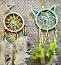 8 Dream Catchers And 1 Wall Hanging