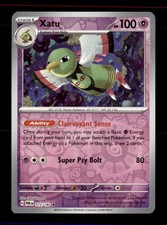 Xatu 072/182 Rare Paradox Rift Pokemon Reverse Holo Near Mint