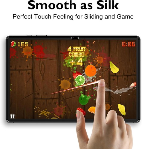 Smooth Touch Matte Screen Protector for Samsung Galaxy Tab S10+/S9+/S9 FE 12.4" - 第 4/8 張圖片