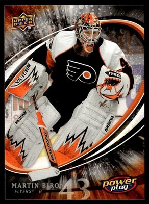 2008-09 Upper Deck Power Play Box Set Martin Biron Philadelphia Flyers #214