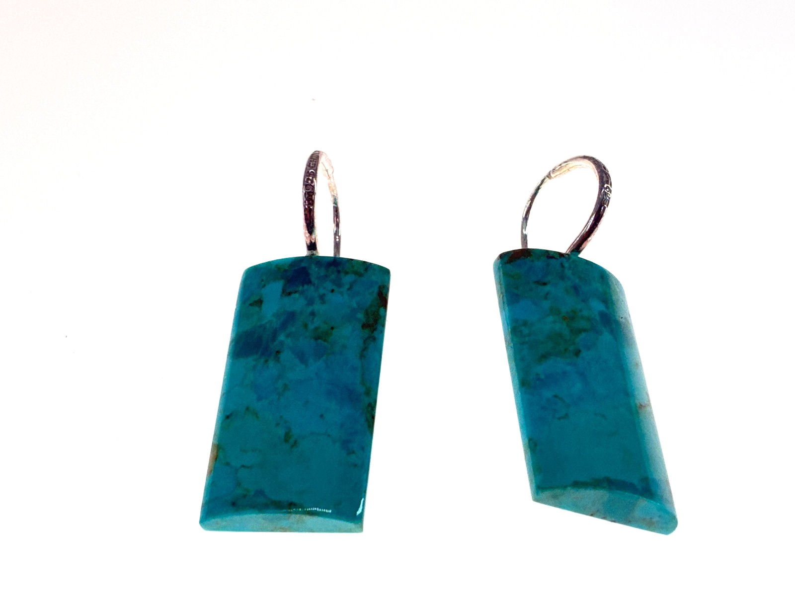 Jay King DTR Turquoise Rectangular Curved Dangle … - image 10