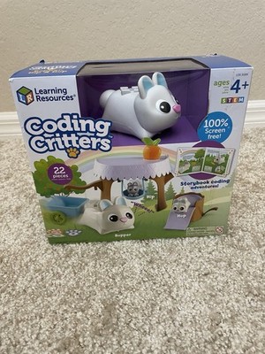 NEW Learning Resources - Coding Critters Bopper, Hip & Hop, LER3089 Bunny Rabbit