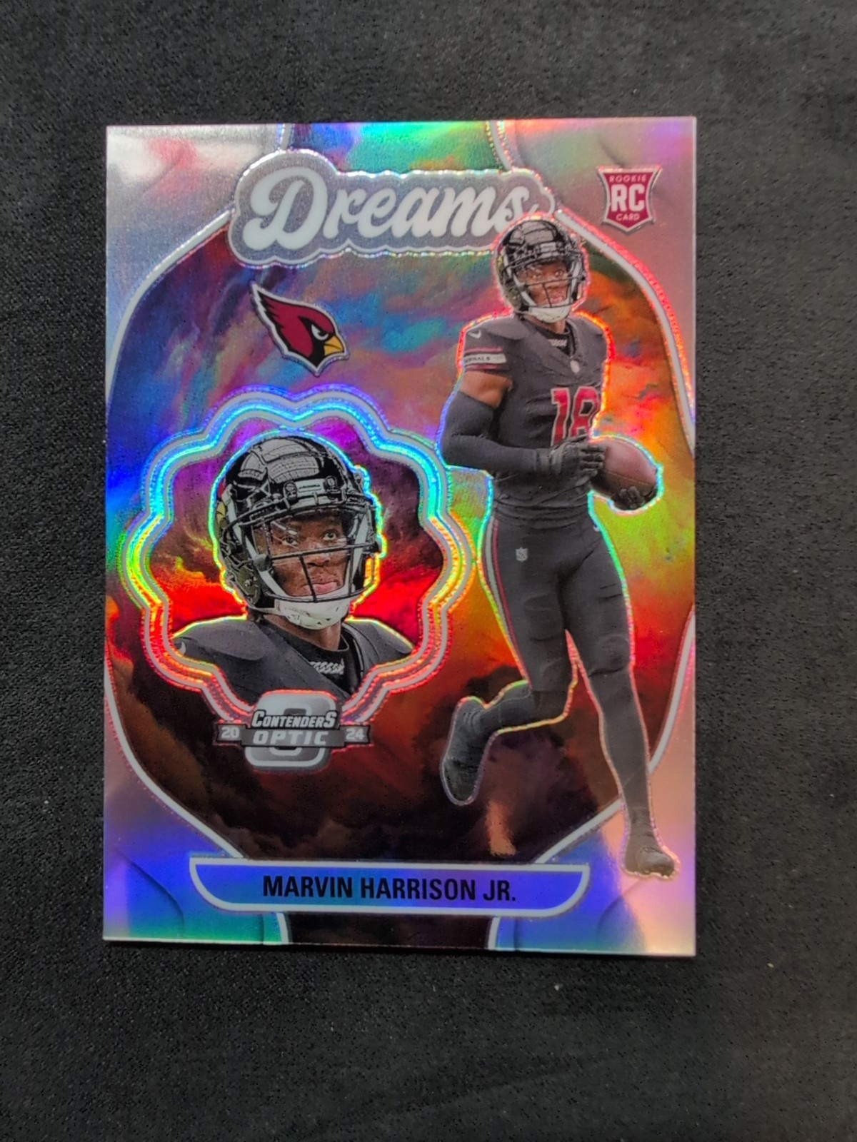 2024 Panini Contenders Optic Dreams Silver Marvin Harrison Jr. #D-MHJ (RC)